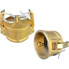 Brass Type DC Camlock